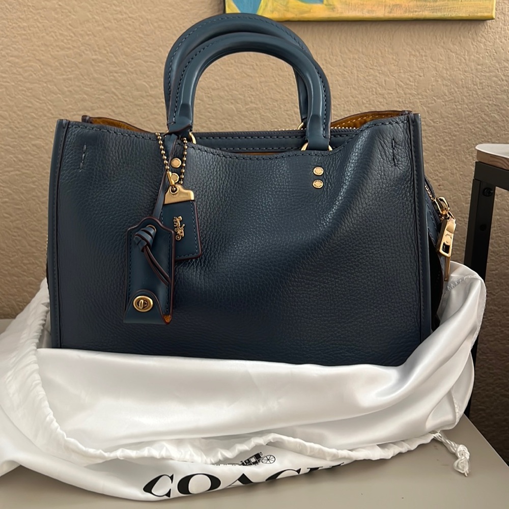 Coach Rogue 30 - 2nd Generation in Dark Denim